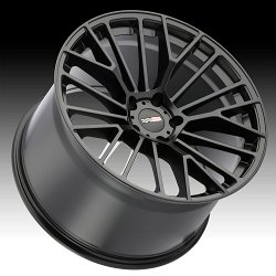 Cray Astoria Matte Black Custom Corvette Wheels 2